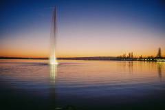 Sonnenuntergang am Zugersee