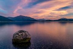 Sonnenuntergang am Zugersee