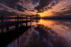 Sonnenuntergang am Zugersee