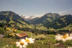 Blick auf Gstaad