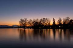 Sonnenuntergang (Villettepark)