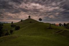 Drumlinlandschaft