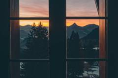 Blick durchs Fenster