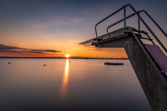 Sonnenuntergang Zugersee