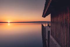 Sonnenuntergang am Zugersee