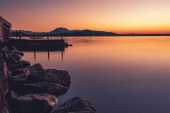 Sonnenuntergang am Zugersee