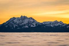 Pilatus und Nebelmeer