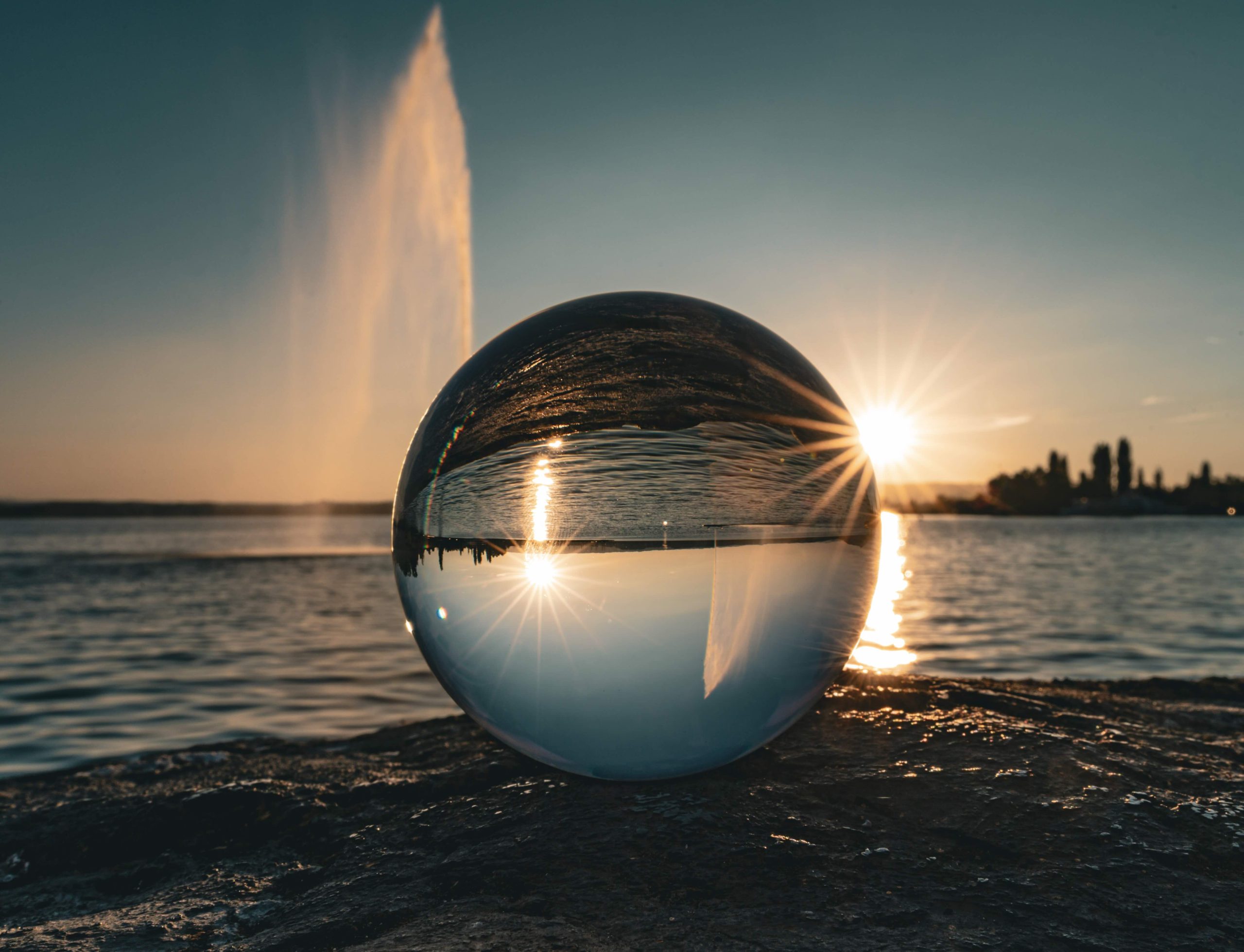 Magie am Zugersee: Ein Sommerabend mit Kamera und Lensball 2024